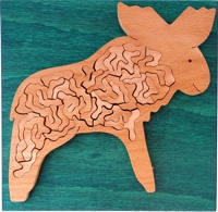 gro�er Elch - Unnerstall Holz-Puzzle